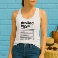 Deviled Eggs Nutrition Facts Women's Tank Top thumb 2