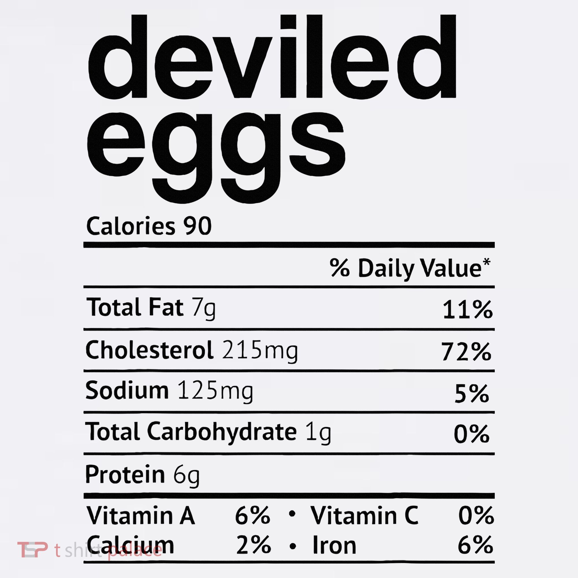 Deviled Eggs Nutrition Facts Women's Tank Top