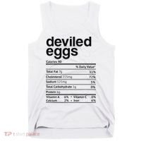 Deviled Eggs Nutrition Facts Tank Top thumb 0