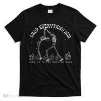 Drop Everything Now Meet Me In The Pouring Rain Skeleton T-Shirt thumb 0