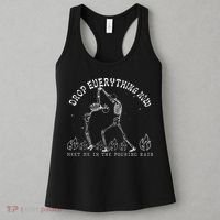 Drop Everything Now Meet Me In The Pouring Rain Skeleton Women's Tank Top thumb 3