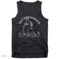 Drop Everything Now Meet Me In The Pouring Rain Skeleton Tank Top thumb 0