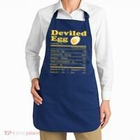 Deviled Egg Nutrition Facts Funny Thanksgiving Food Matching Apron thumb 2