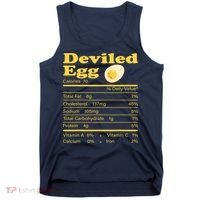 Deviled Egg Nutrition Facts Funny Thanksgiving Food Matching Tank Top thumb 0