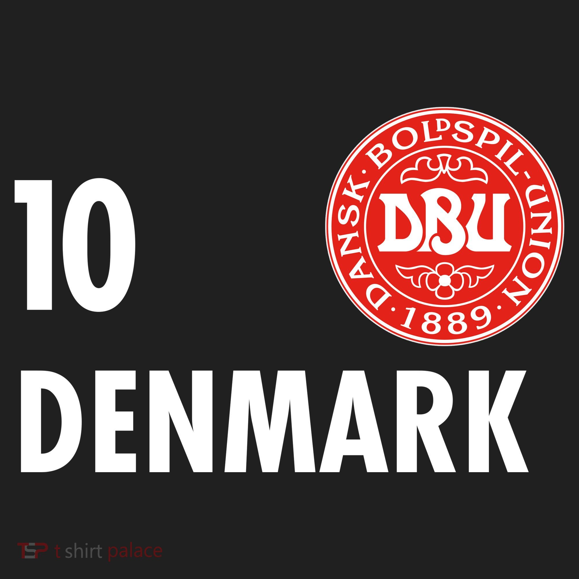 Denmark Danish Soccer No 10 DBU Logo Hat