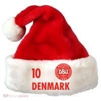 Denmark Danish Soccer No 10 DBU Logo Santa Hat thumb 0