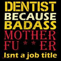 Dentist Badass Job Title Women's Tank Top thumb 5
