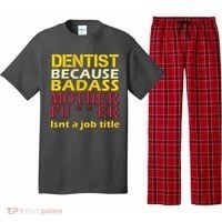 Dentist Badass Job Title Pajama Set thumb 0