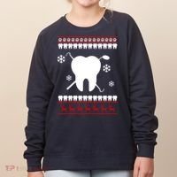 Dentist Ugly Christmas Sweater Women's Sweatshirt thumb 0