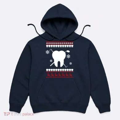Dentist Ugly Christmas Sweater Hoodie