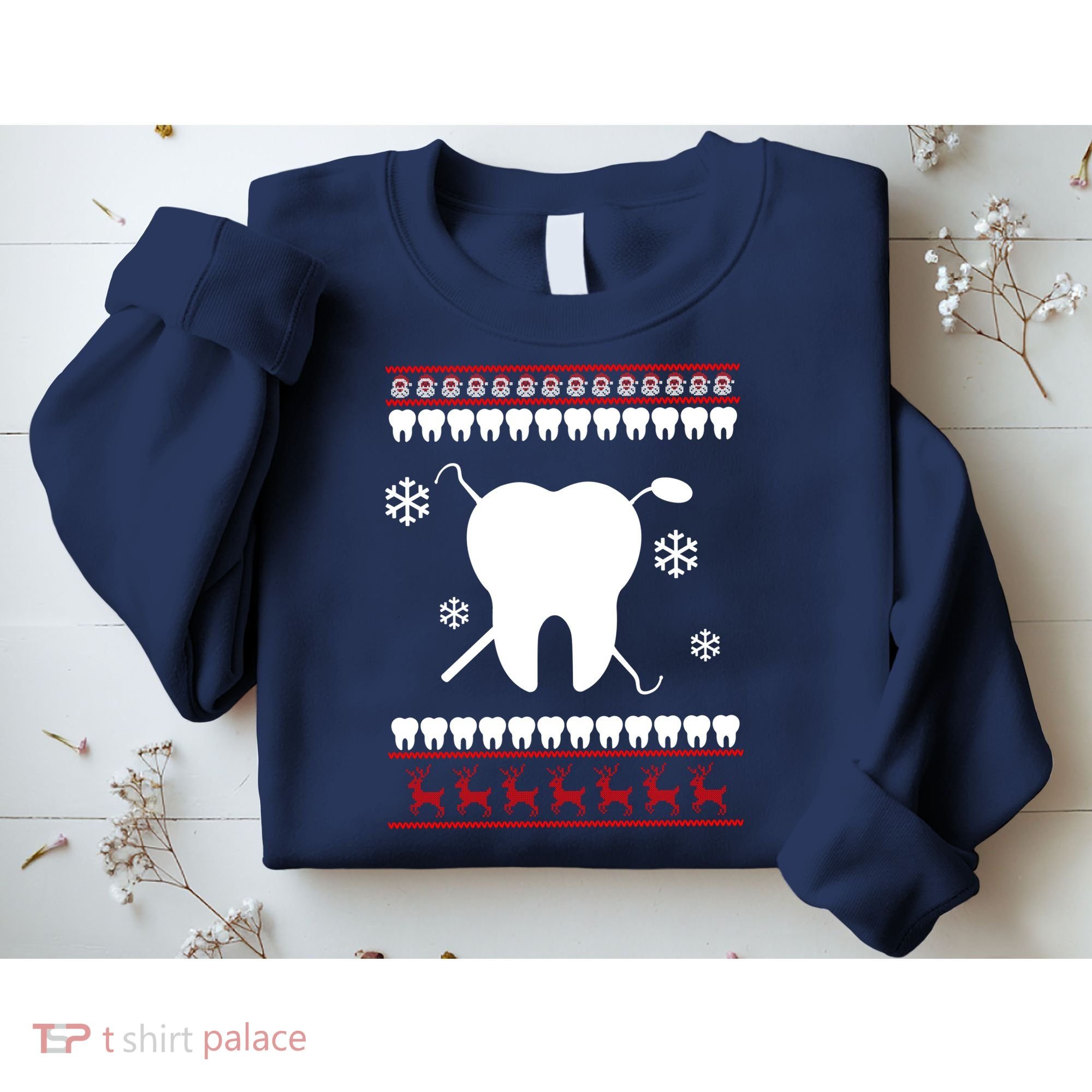 Dentist Ugly Christmas Sweater Sweatshirt