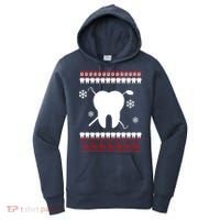 Dentist Ugly Christmas Sweater Women's Hoodie thumb 0