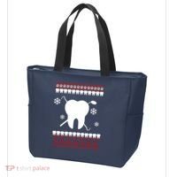 Dentist Ugly Christmas Sweater Tote Bag thumb 3