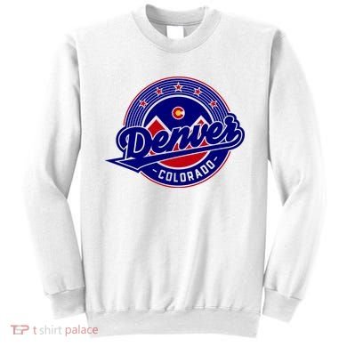 Denver Colorado Baseball Logo Sweatshirt