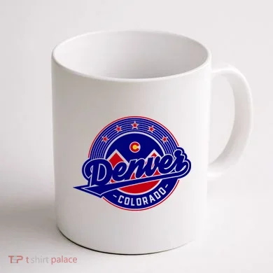 Denver Colorado Baseball Logo Coffee Mug back