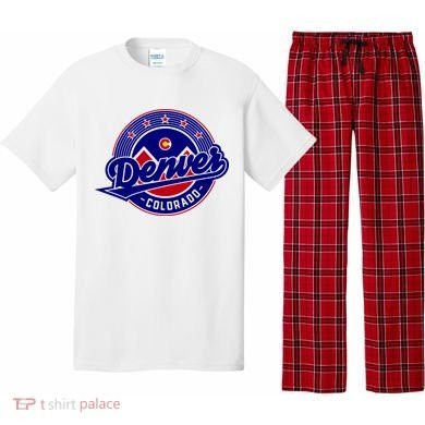 Denver Colorado Baseball Logo Pajama Set