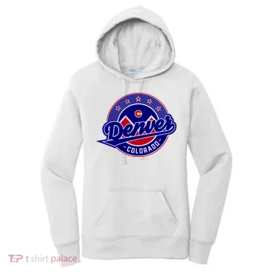 Denver Colorado Baseball Logo Women's Hoodie
