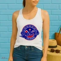 Denver Colorado Baseball Logo Women's Tank Top thumb 2