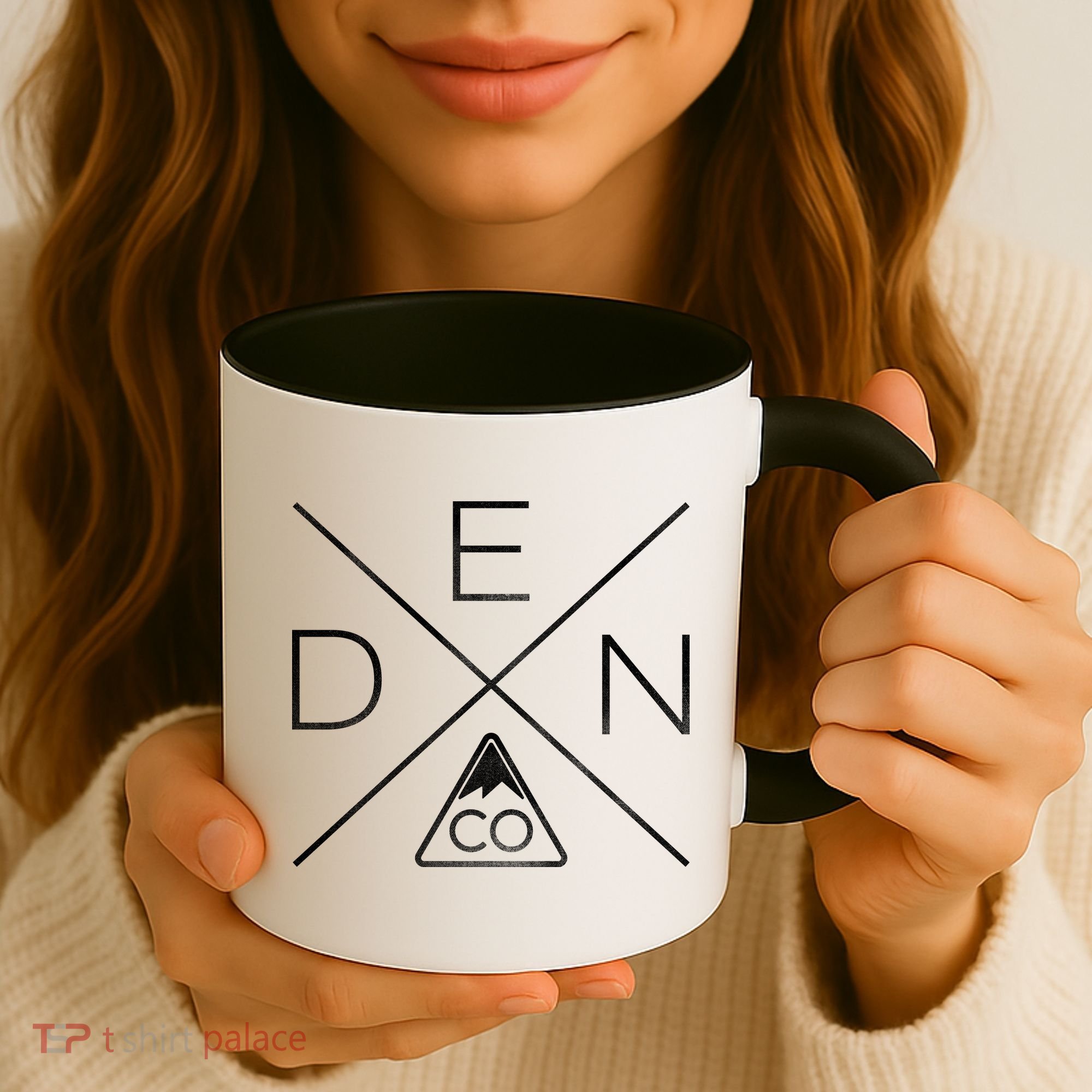 Denver Colorado Den Mountain Coffee Mug