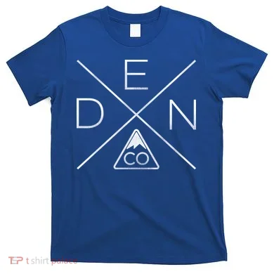 Denver Colorado Den Mountain T-Shirt