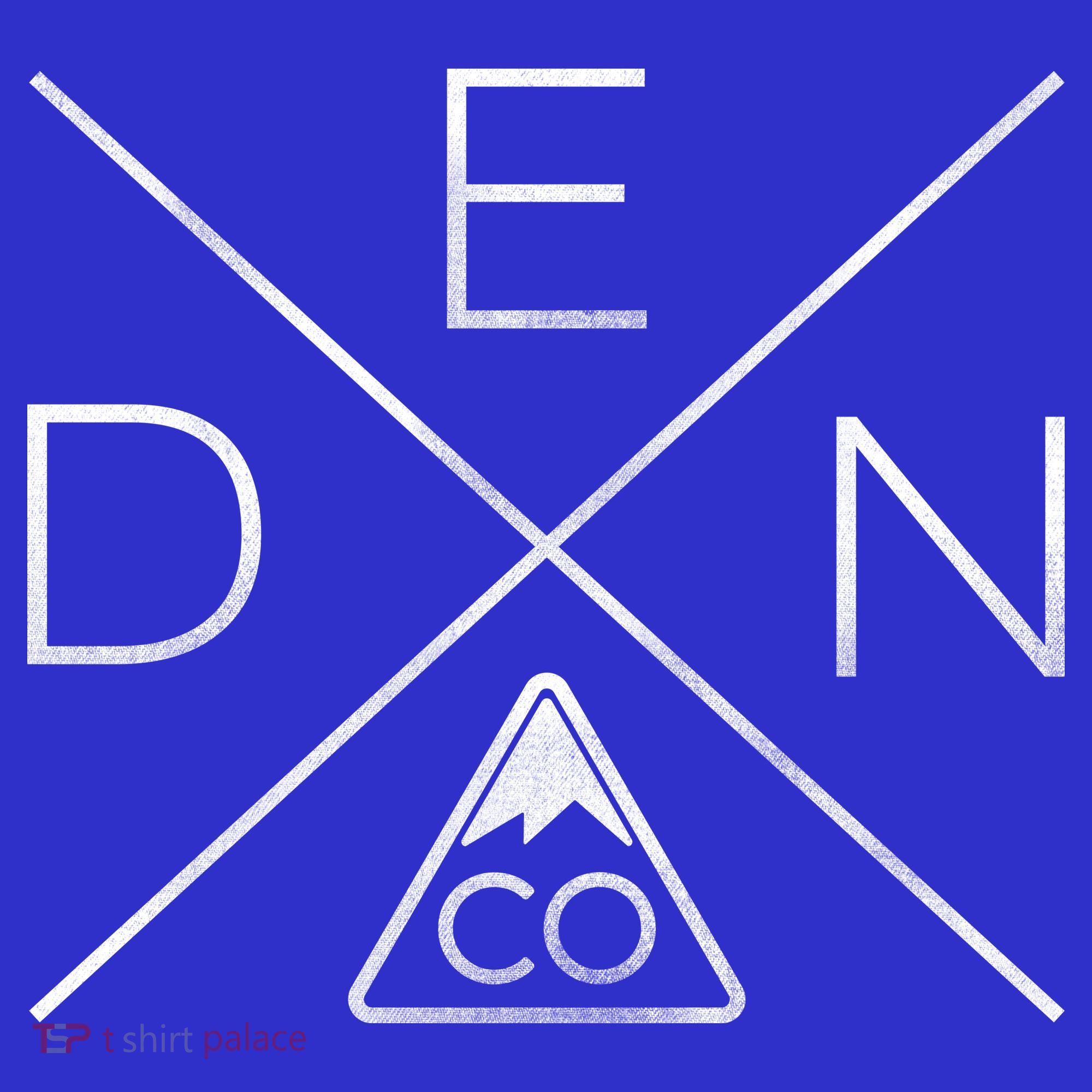 Denver Colorado Den Mountain T-Shirt