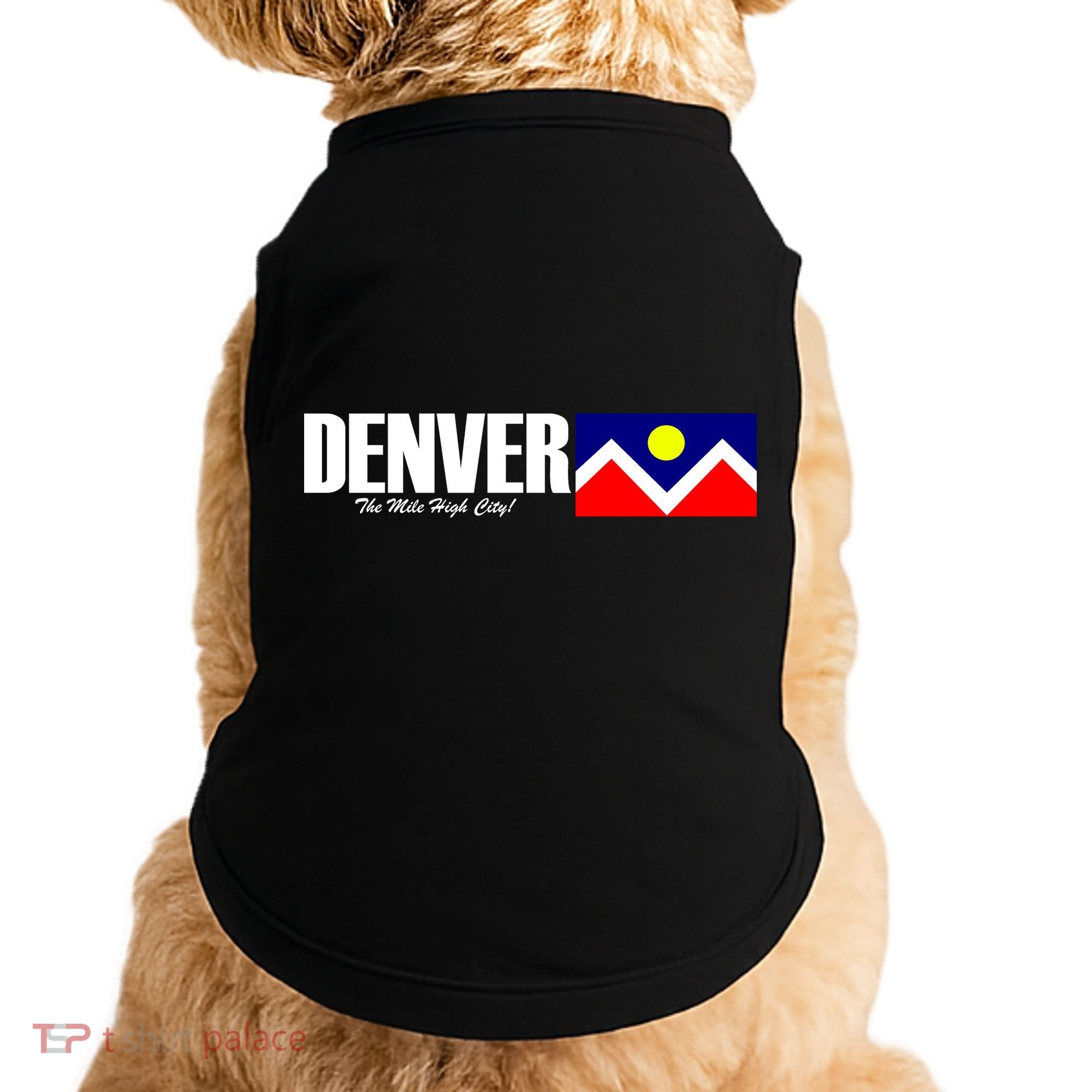Denver The Mile High City Doggie Tank