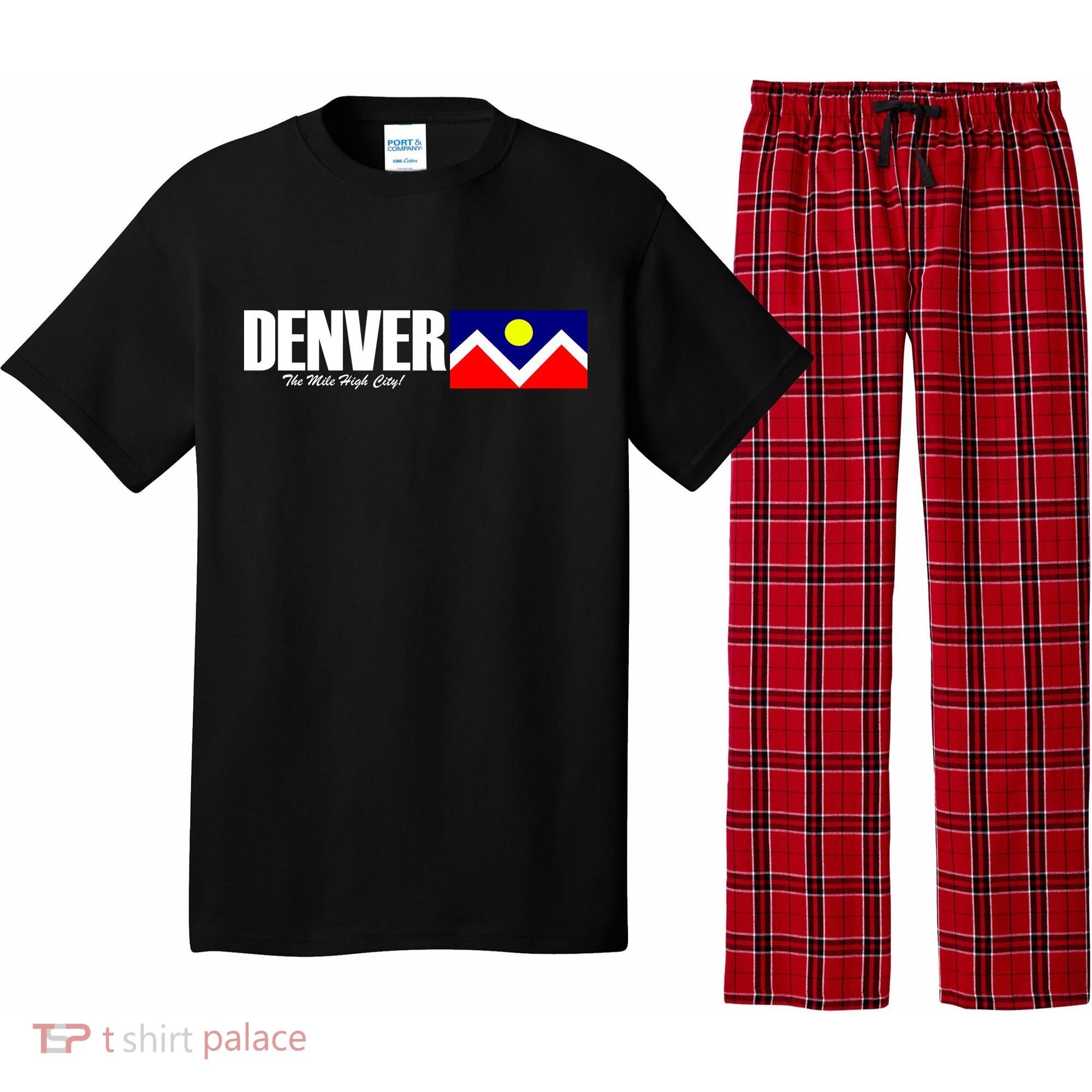 Denver The Mile High City Pajama Set