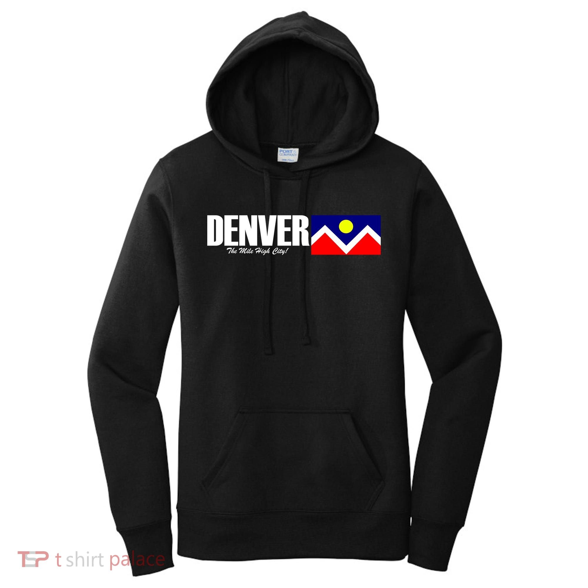 Denver The Mile High City Women's Hoodie