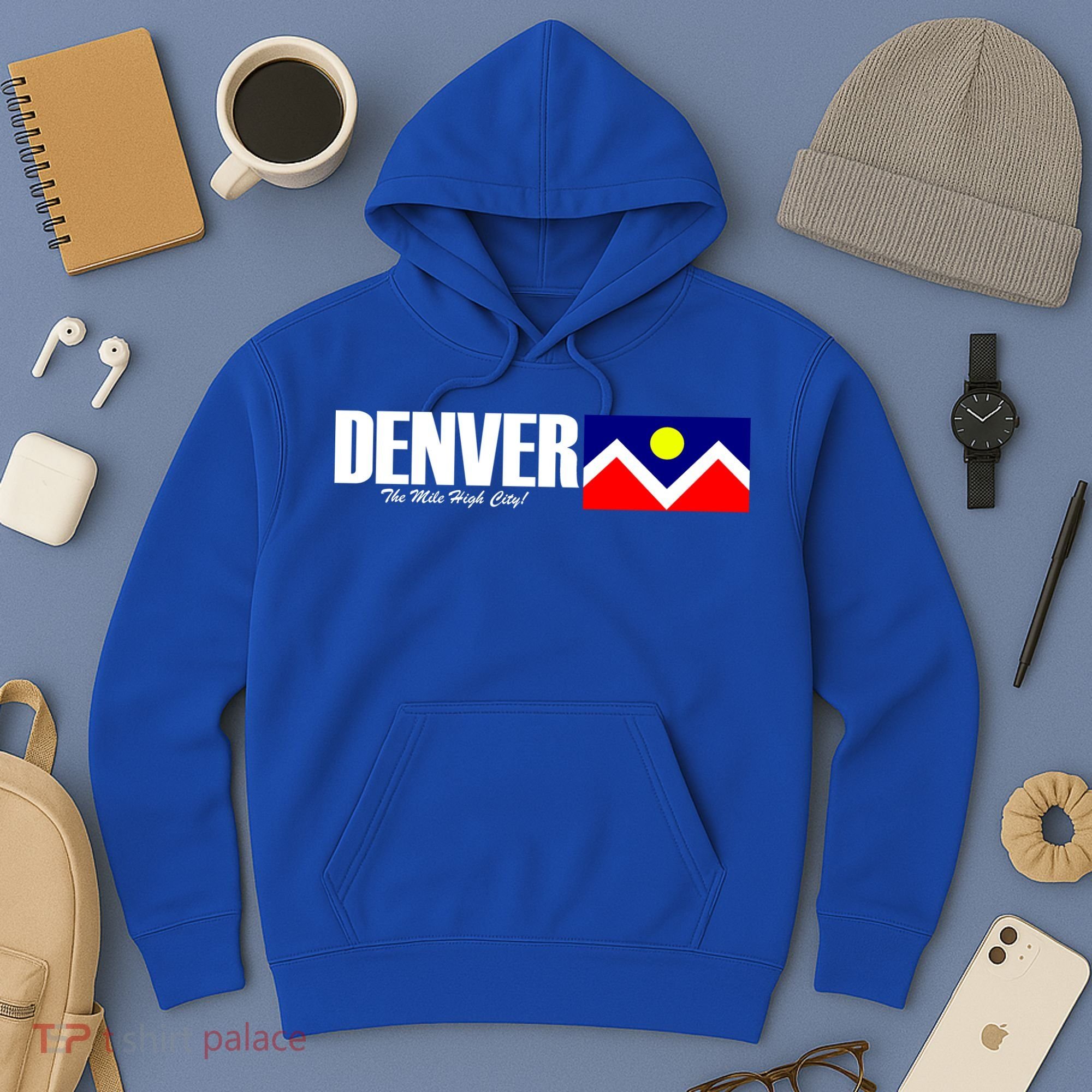 Denver The Mile High City Hoodie