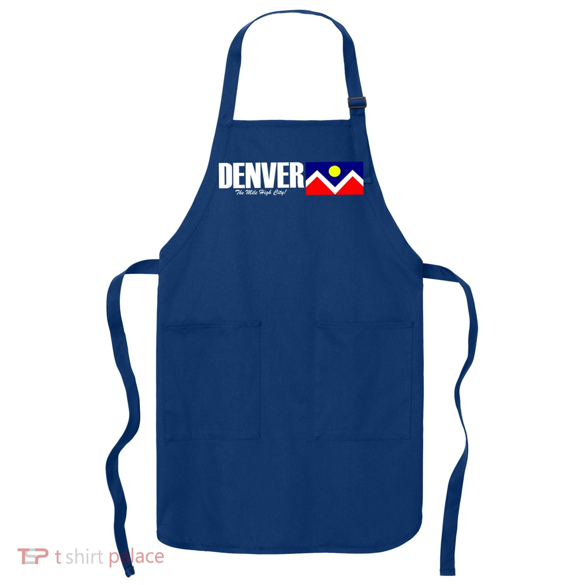 Denver The Mile High City Apron