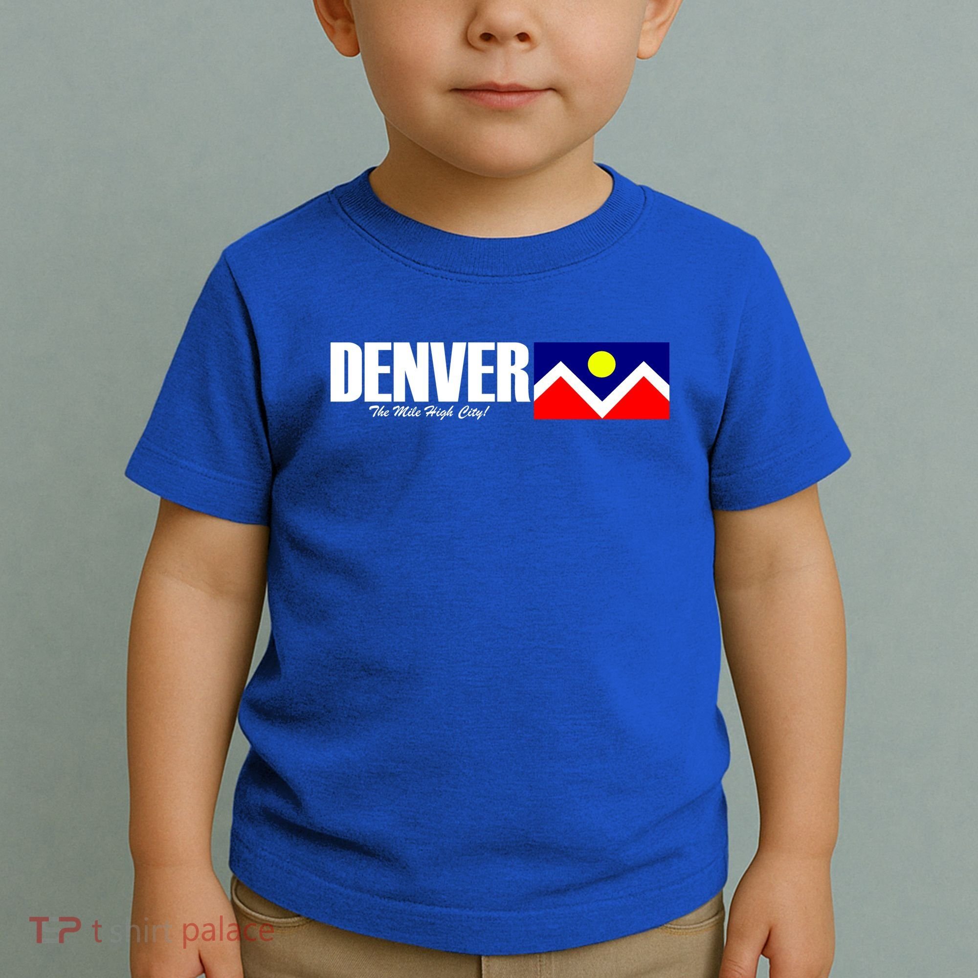 Denver The Mile High City Toddler T-Shirt