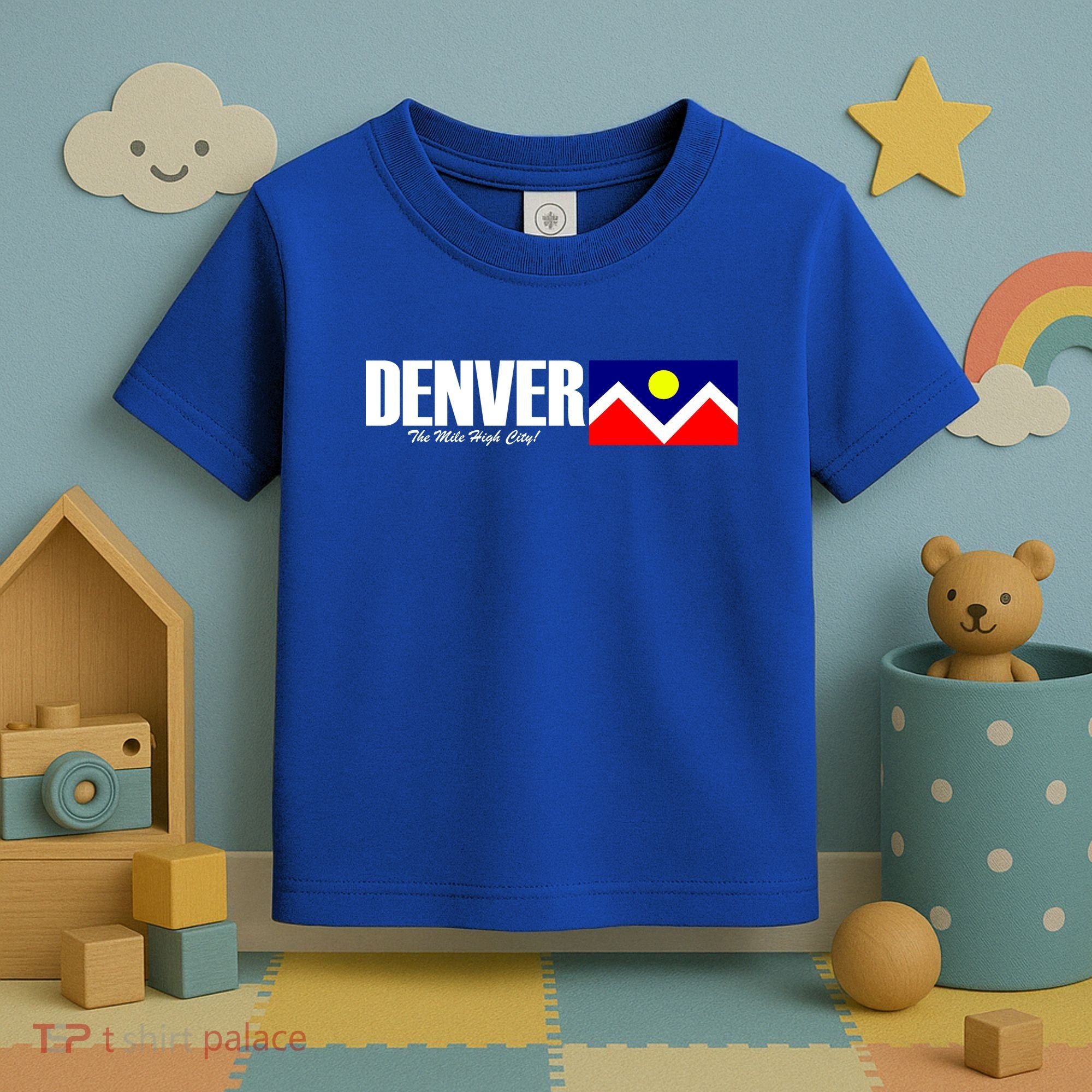 Denver The Mile High City Toddler T-Shirt