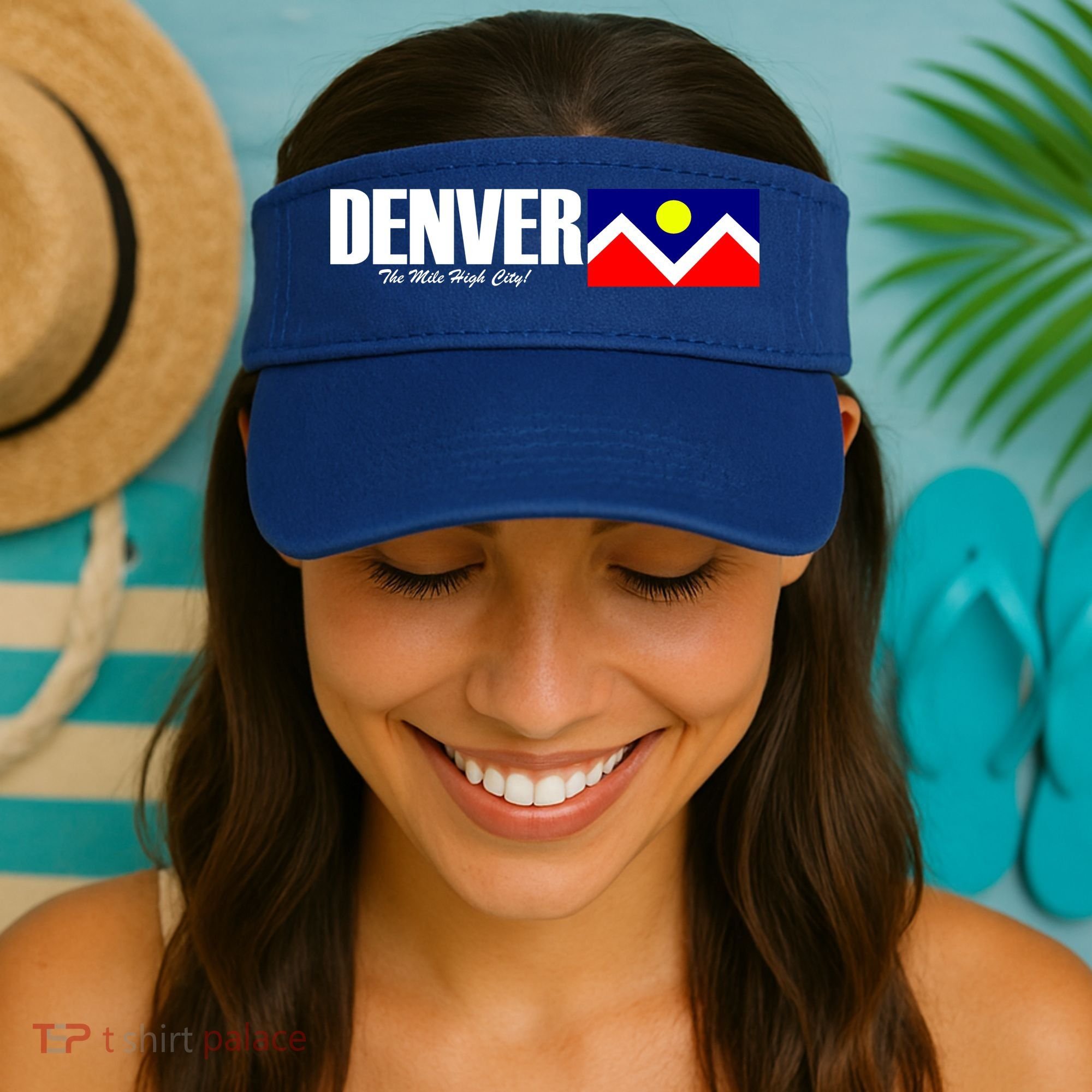 Denver The Mile High City Visor