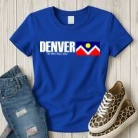 Denver The Mile High City Women's T-Shirt thumb 3