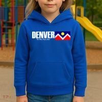 Denver The Mile High City Kids Hoodie thumb 3