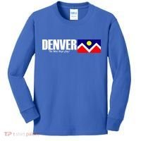 Denver The Mile High City Kids Long Sleeve Shirt thumb 0