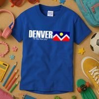 Denver The Mile High City Kids T-Shirt thumb 3