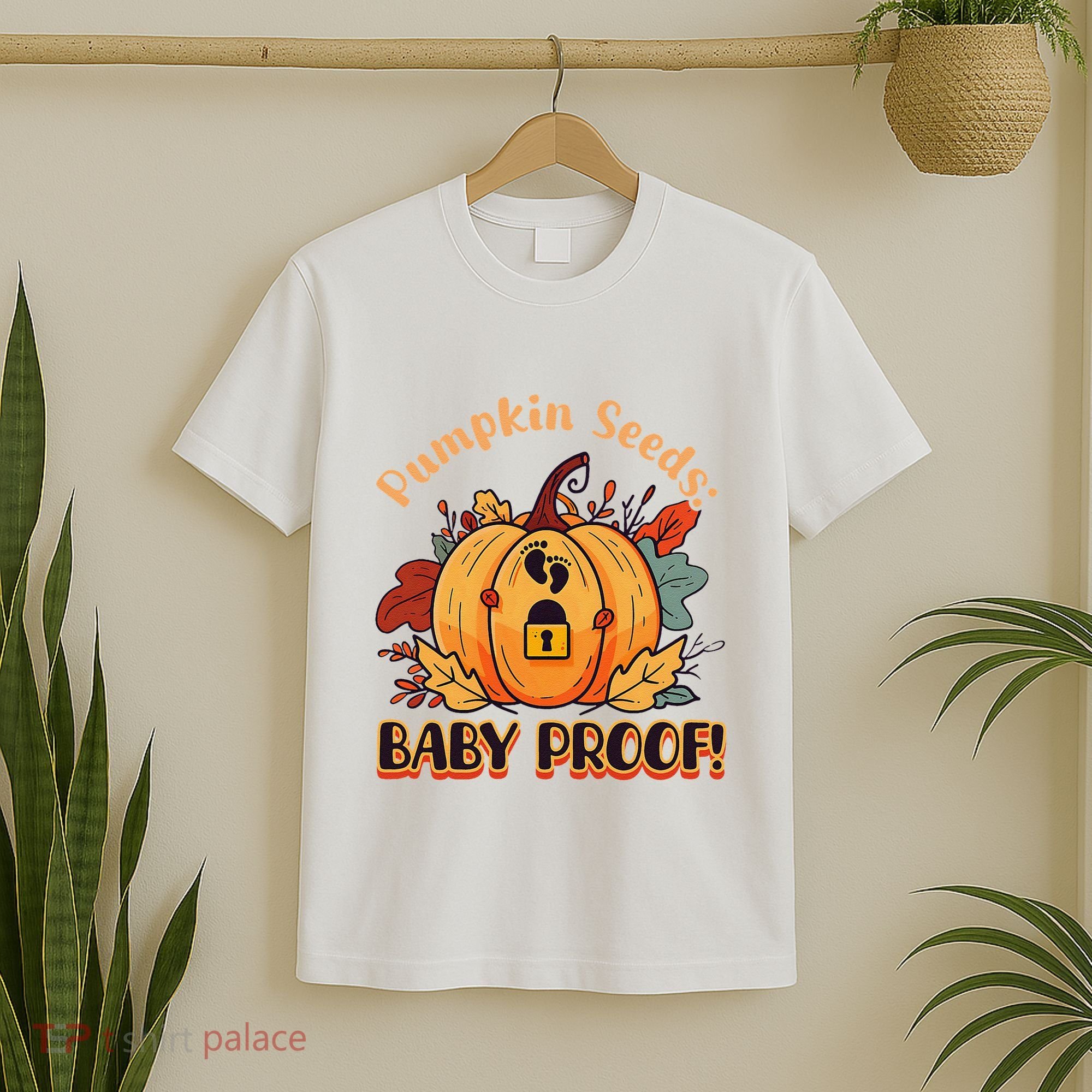 DonT Eat Pumpkin Seeds Pumpkin Seeds Baby Proof! T-Shirt