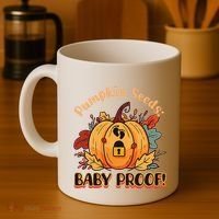 DonT Eat Pumpkin Seeds Pumpkin Seeds Baby Proof! Coffee Mug thumb 4