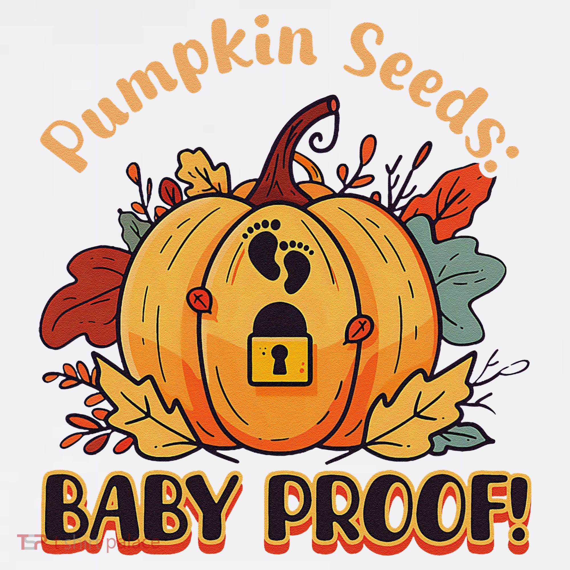 DonT Eat Pumpkin Seeds Pumpkin Seeds Baby Proof! Women's Hoodie