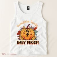 DonT Eat Pumpkin Seeds Pumpkin Seeds Baby Proof! Tank Top thumb 2