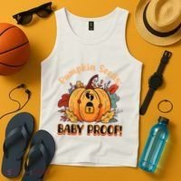 DonT Eat Pumpkin Seeds Pumpkin Seeds Baby Proof! Tank Top thumb 4