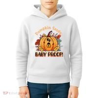 DonT Eat Pumpkin Seeds Pumpkin Seeds Baby Proof! Kids Hoodie thumb 4