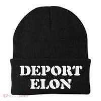 Deport Elon Political Beanie thumb 0