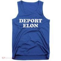 Deport Elon Political Tank Top thumb 0