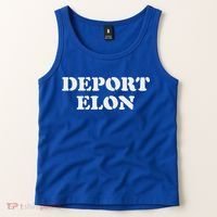 Deport Elon Political Tank Top thumb 2