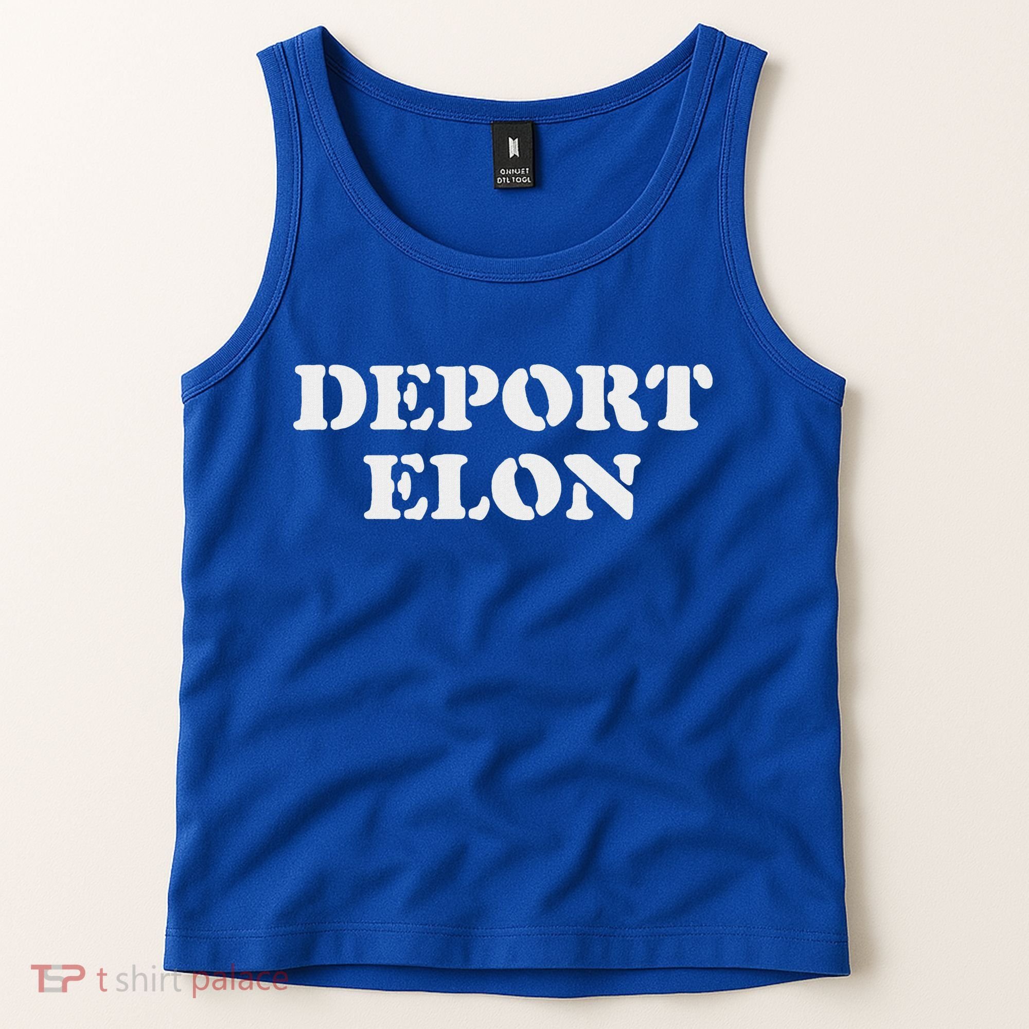 Deport Elon Political Tank Top