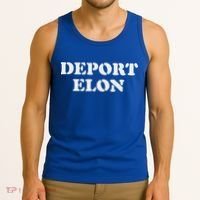 Deport Elon Political Tank Top thumb 3