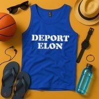 Deport Elon Political Tank Top thumb 4