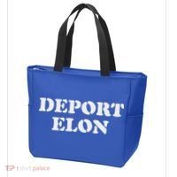 Deport Elon Political Tote Bag thumb 3
